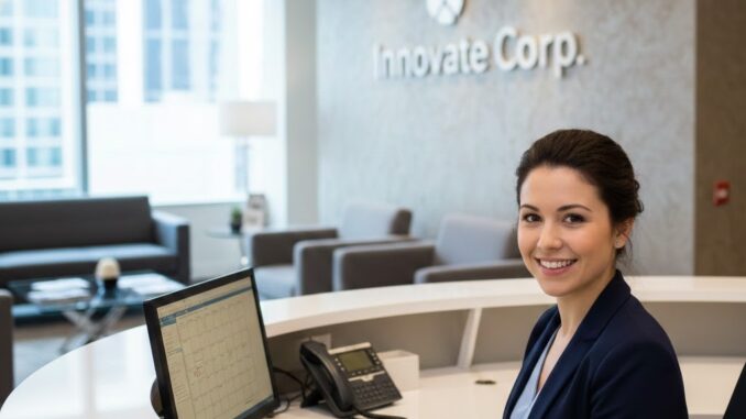 Rosebank College receptionist job in Braamfontein