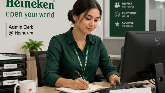 Production Admin Controller job vacancy at Sedibeng Brewery FMCG South Africa
